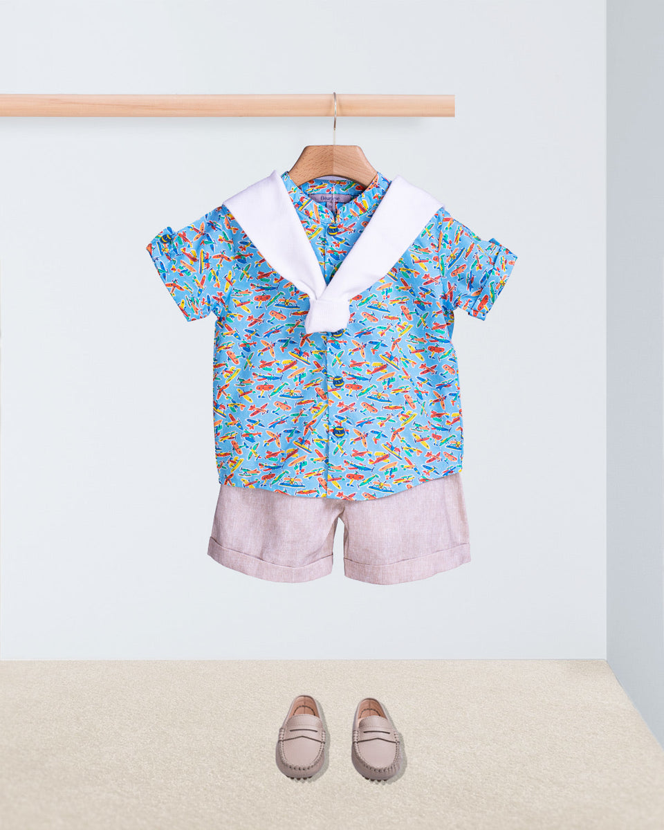 Brando Liberty Adventure Blue Tunic