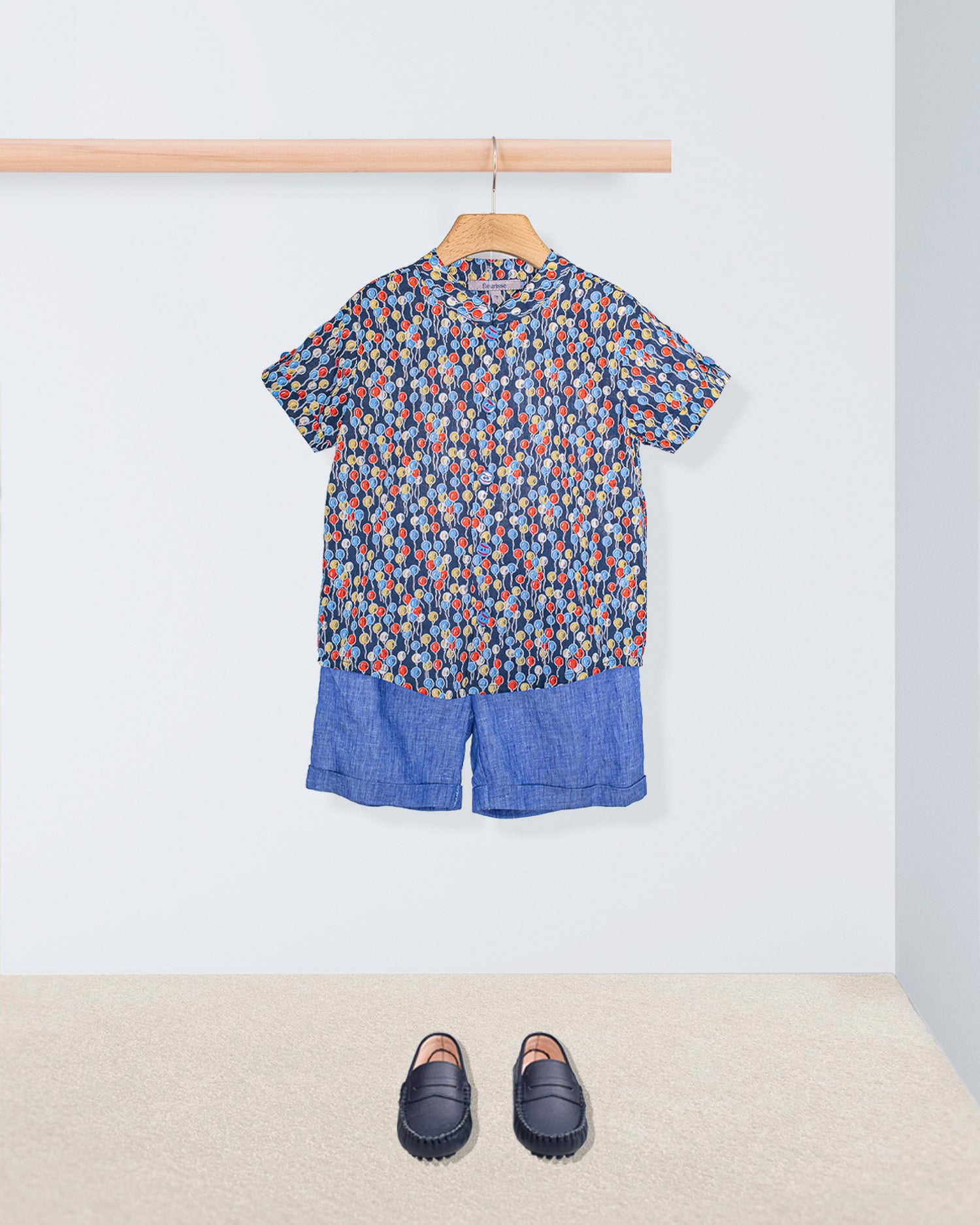 Brando Liberty Ethan's Party Cuff Shorts Outfit