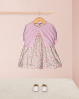 Baby Clementine Delicate Floral Pink Dress