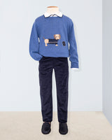 Dachshund Horizon Blue Mélange Outfit