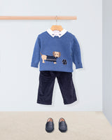 Dachshund Horizon Blue Mélange Outfit