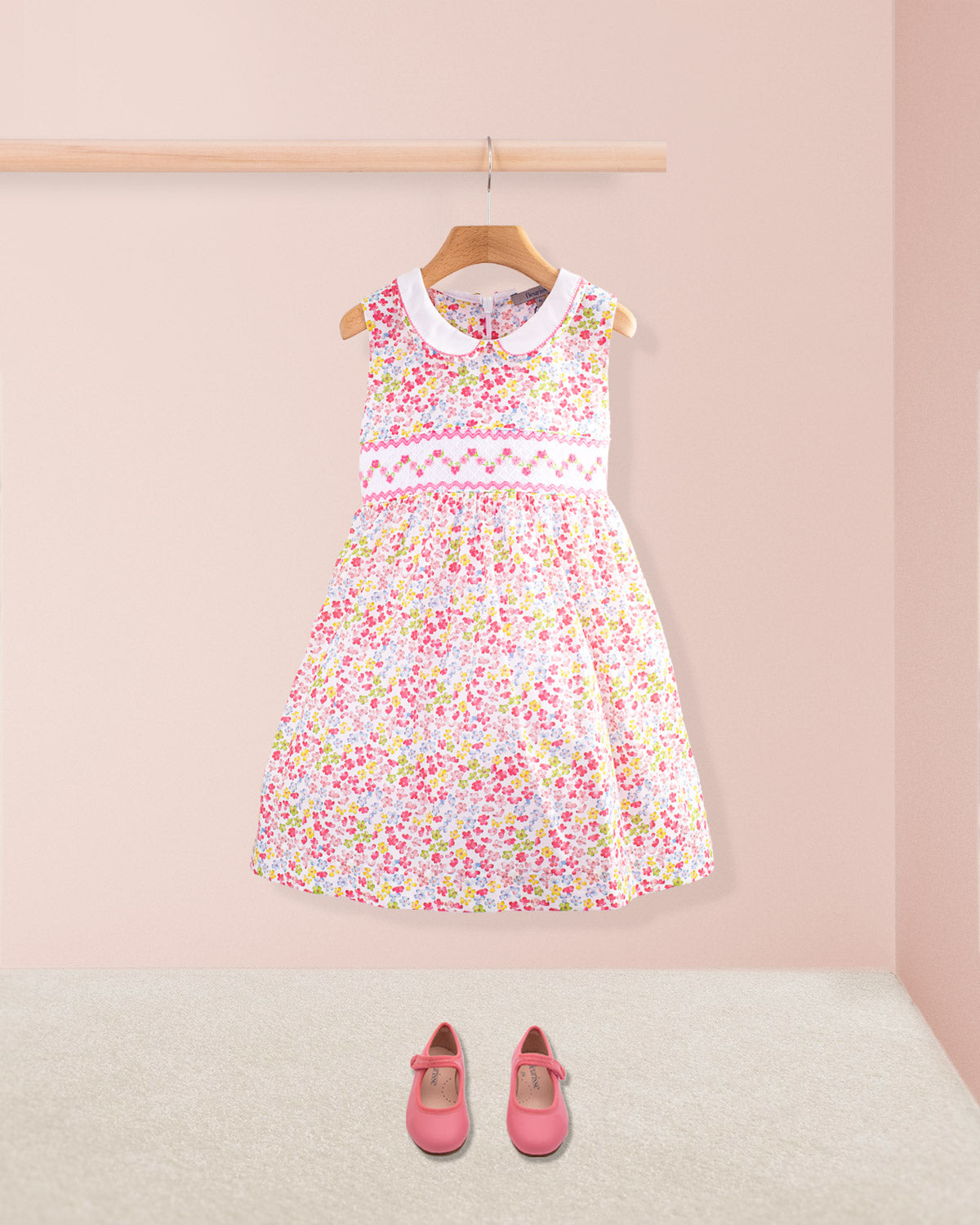 Daisy Multicolor Smocked Dress