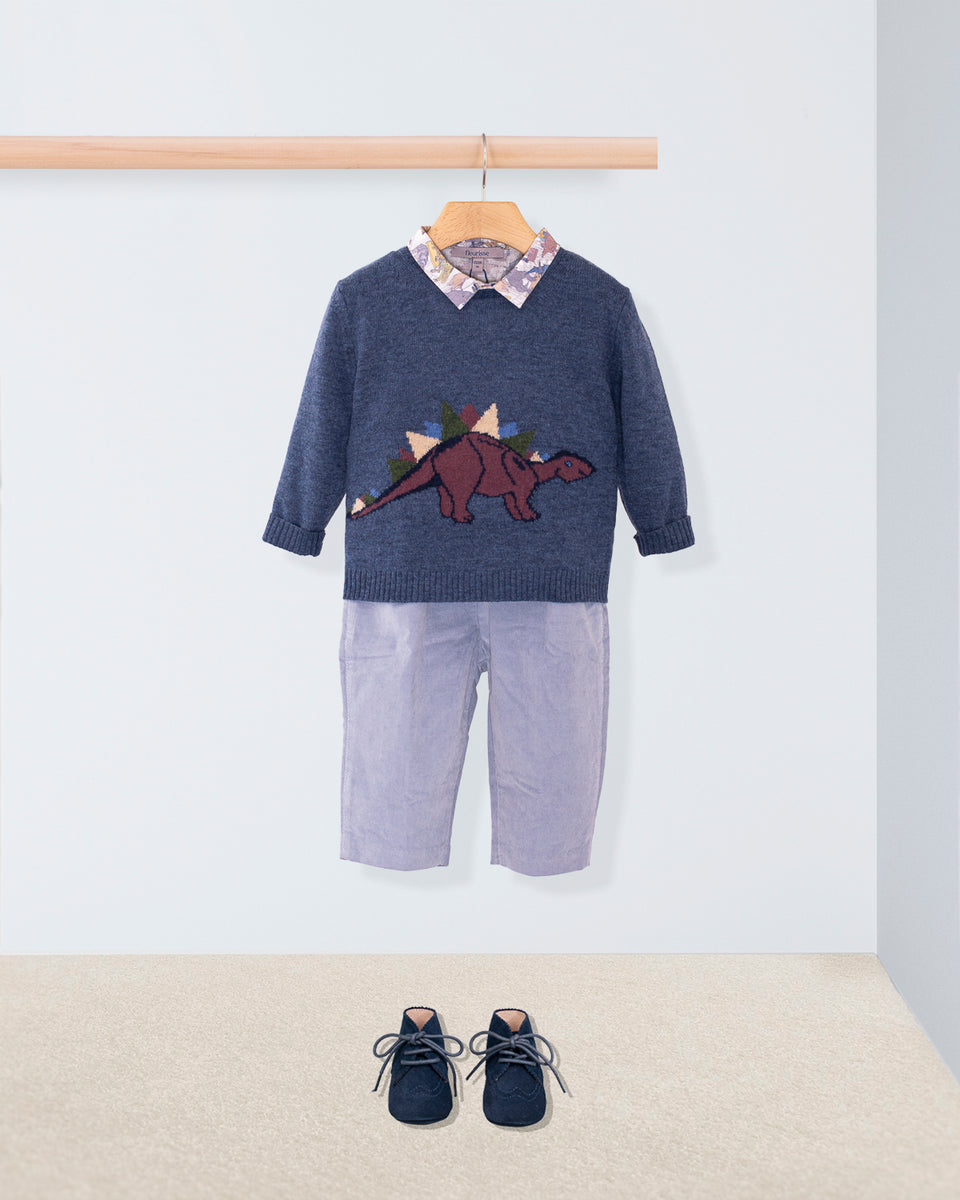 Dinosaur Bear Overall Outfit