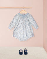 Etoile Winter Blue Floral 2-Piece Mini Dress Set
