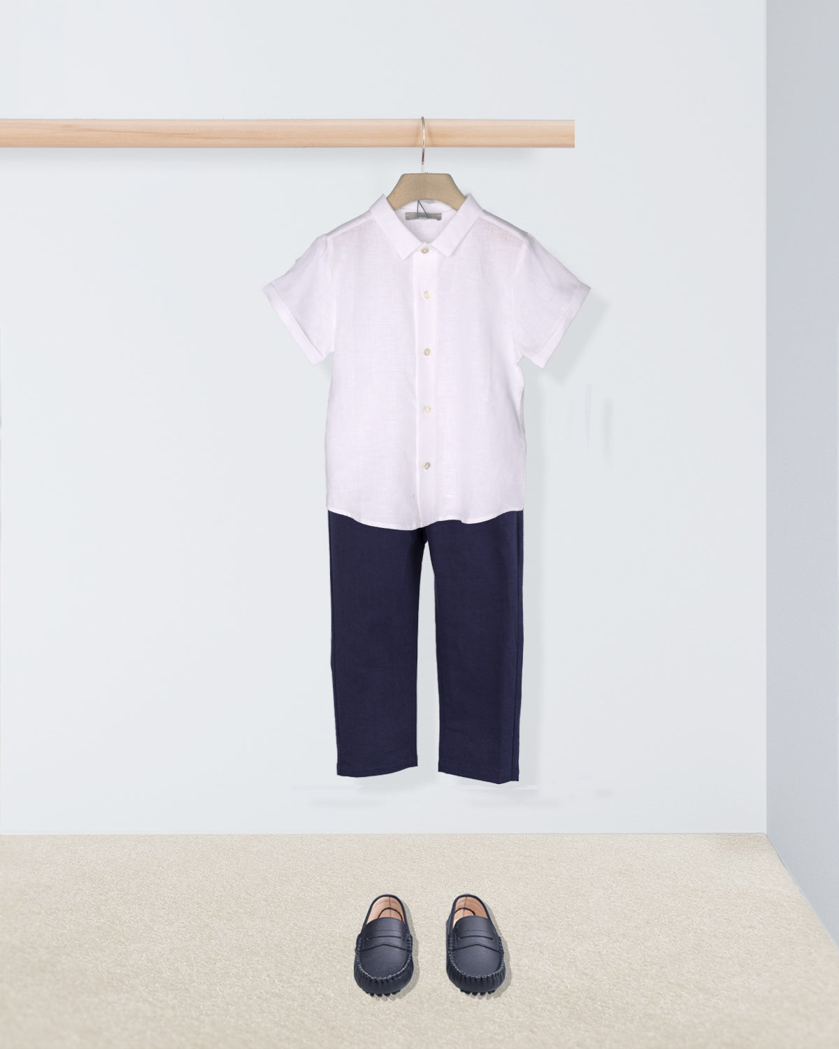 Henry White Linen Outfit