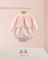 Joyeuse Garden Pink Smocked Bubble