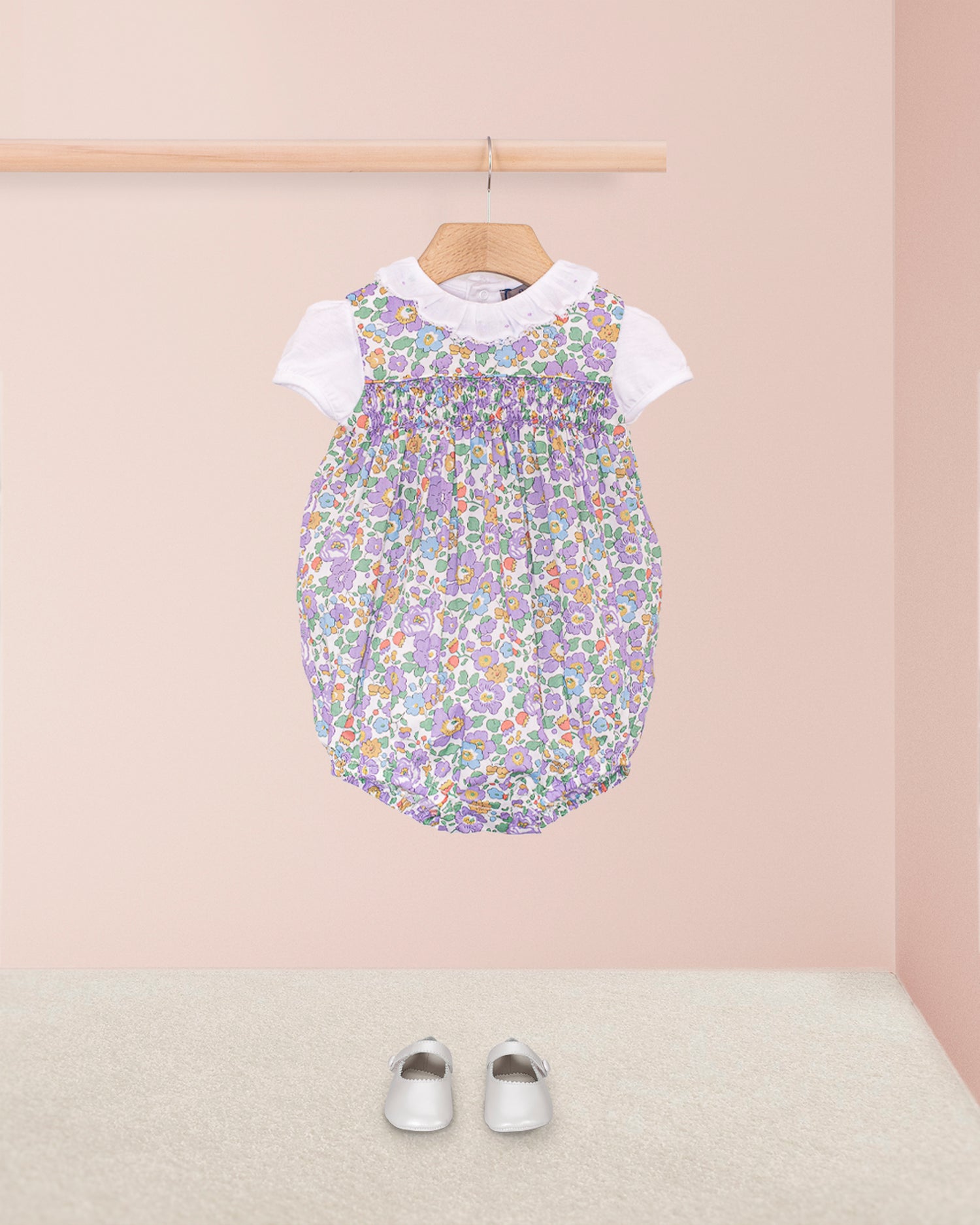 Kensington Liberty Betsy Lavender Romper