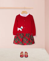 Holiday Royal Stewart Skirt Outfit