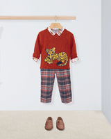 Mattia Italian Maple Tartan Outfit
