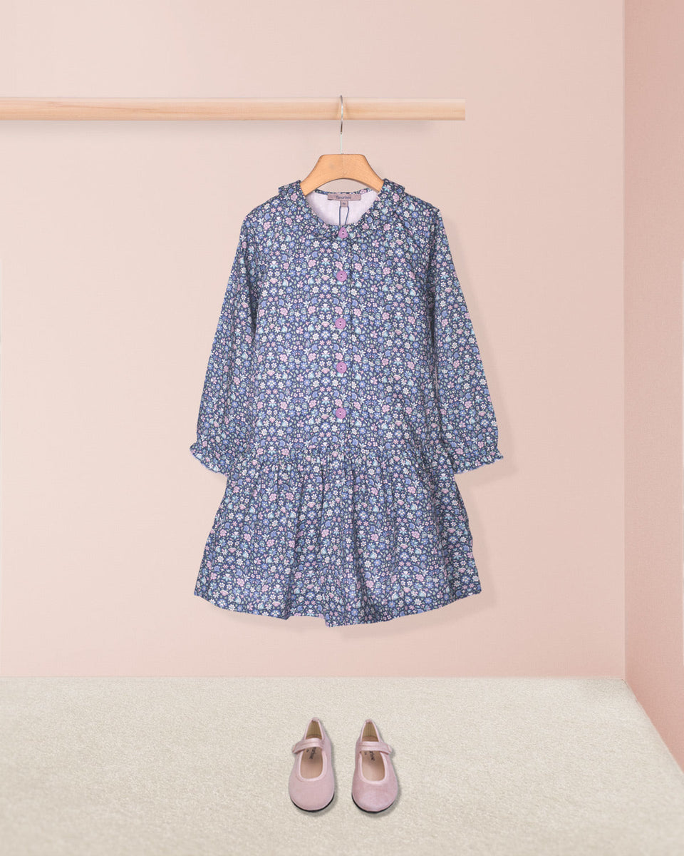 Caroline Liberty Meera Lavender Dress