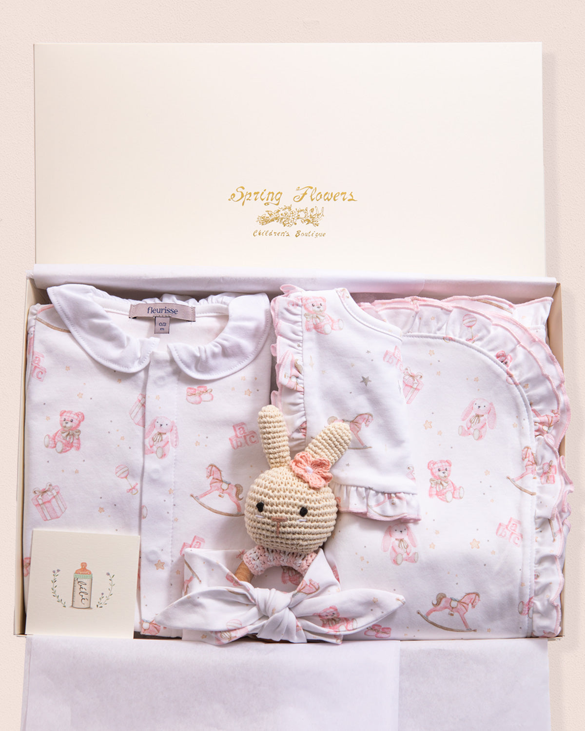 Pima Rattle Pima Pink Toys Ruffle Rattle Bundle – Fleurisse by Spring Flowers