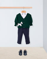 Scotty Pine Green Outfit