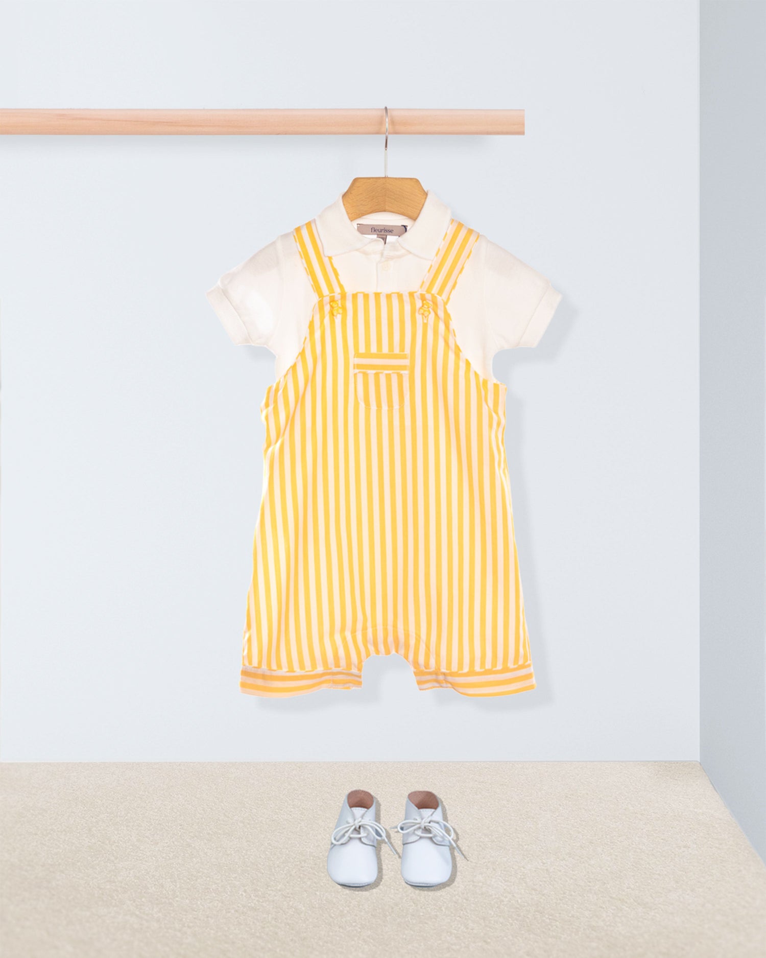 Starboard Yellow Wide Stripe Shortall