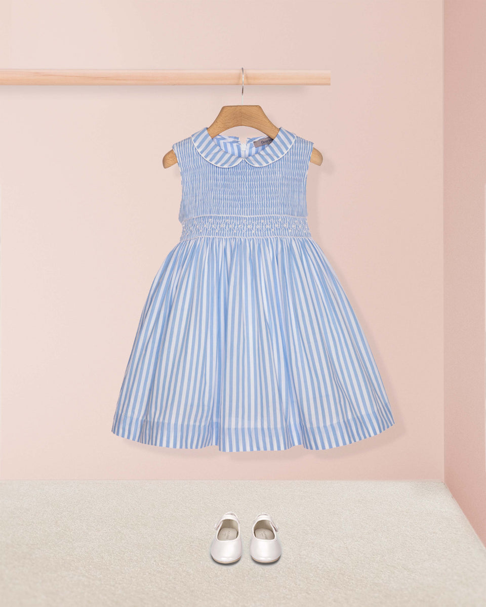 Valentine Classic French Blue Wide Stripe