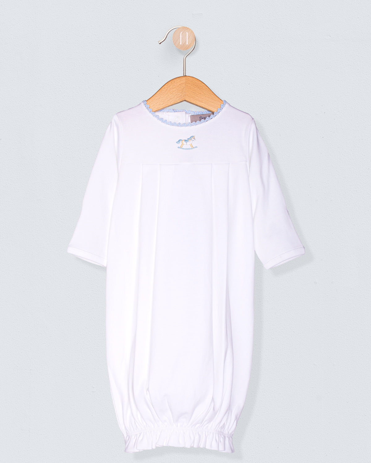 Gown Pima White Rocking Horse Collection
