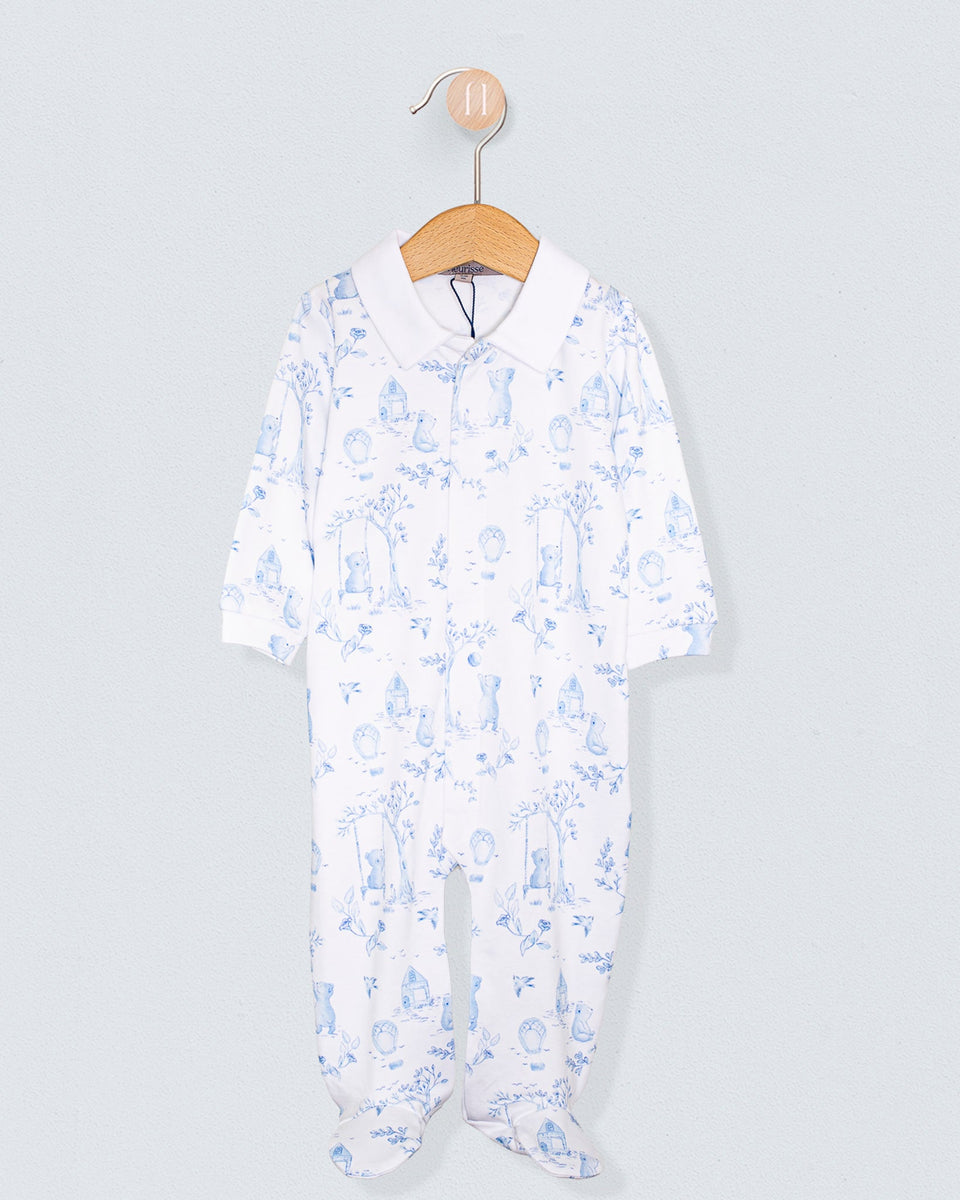 Pima Blue Toile de Jouy Collection