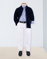 Bernard Outline Blue Gingham Summer Outfit