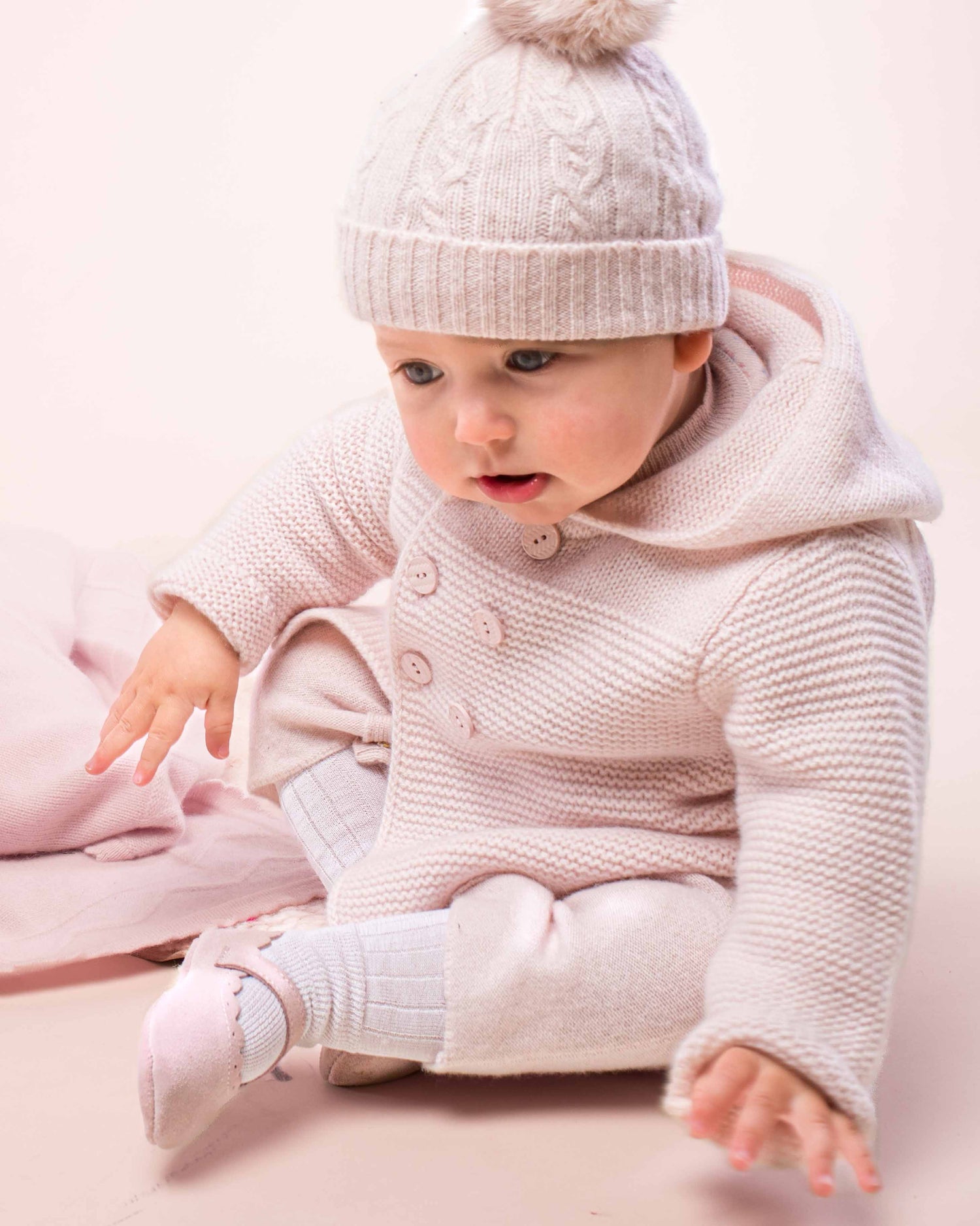 Chamonix Baby Pink Cashmere