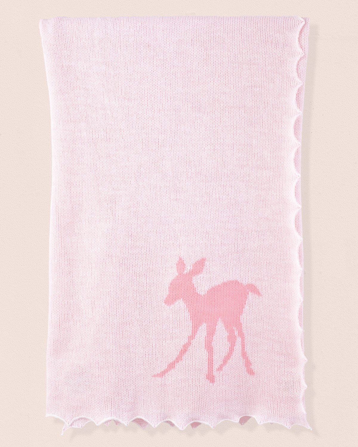 Girl Cotton Knit Blankets