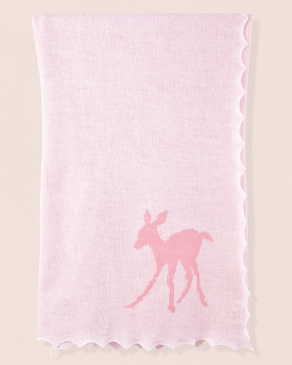 Girl Cotton Knit Blankets