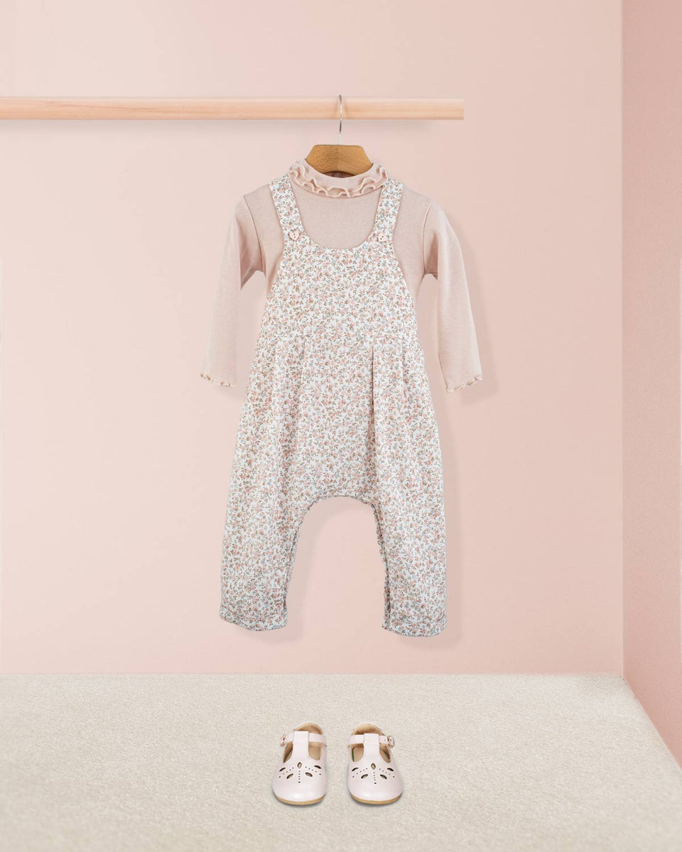 Ella French Antique Pink Overall
