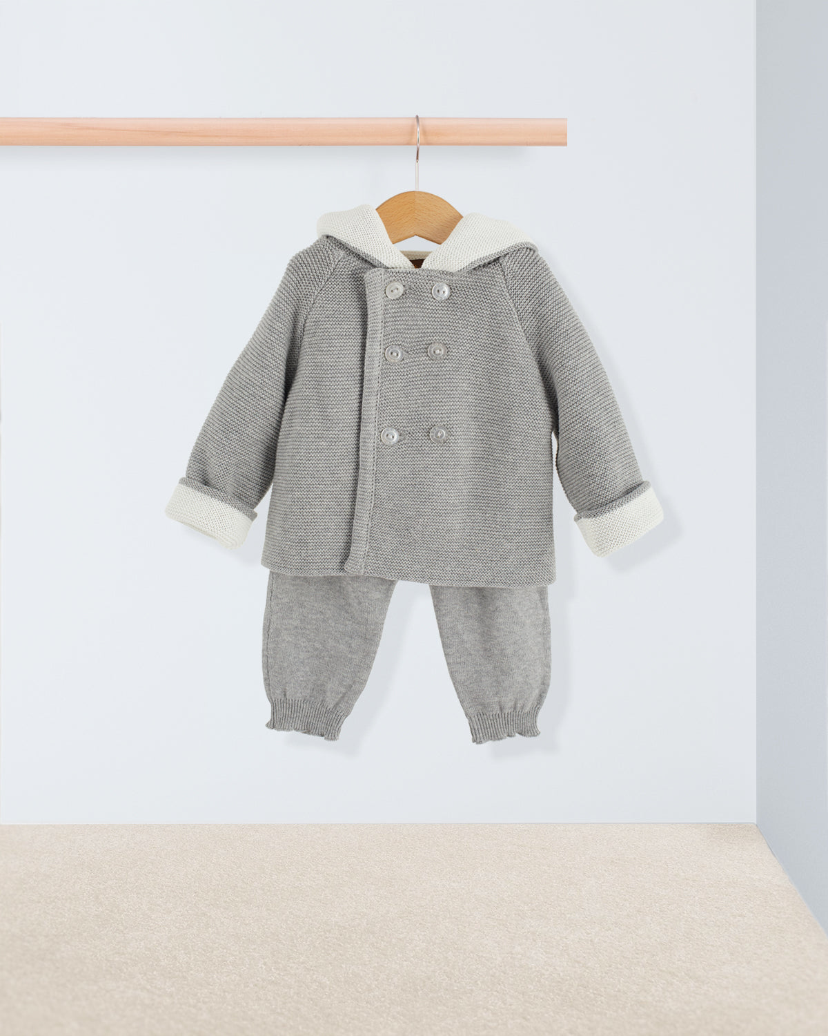 Jackpot Grey Mélange Outfit