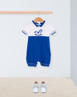 Oscar Summer Navy Cotton Knit