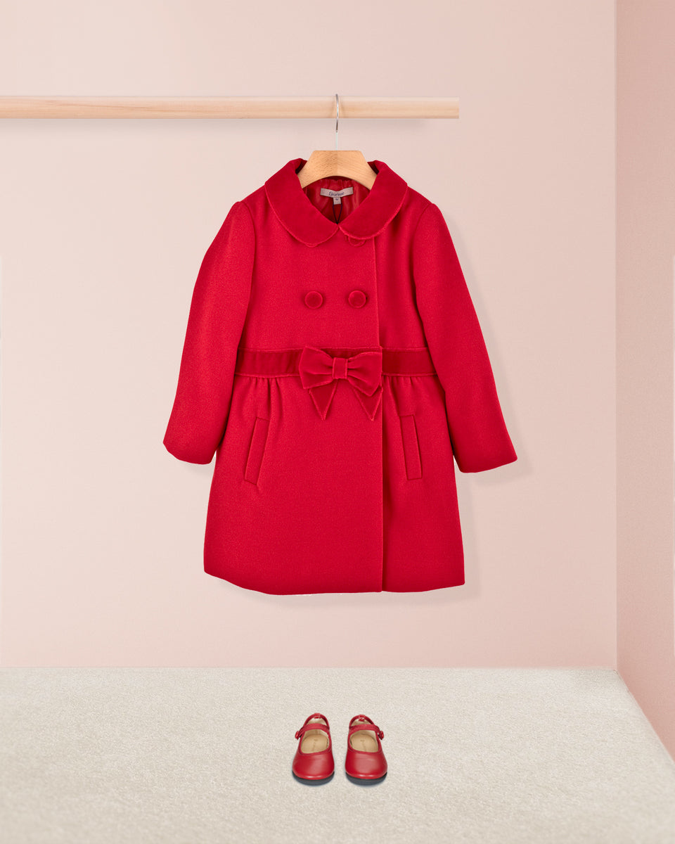 Madeline Classic Red Coat