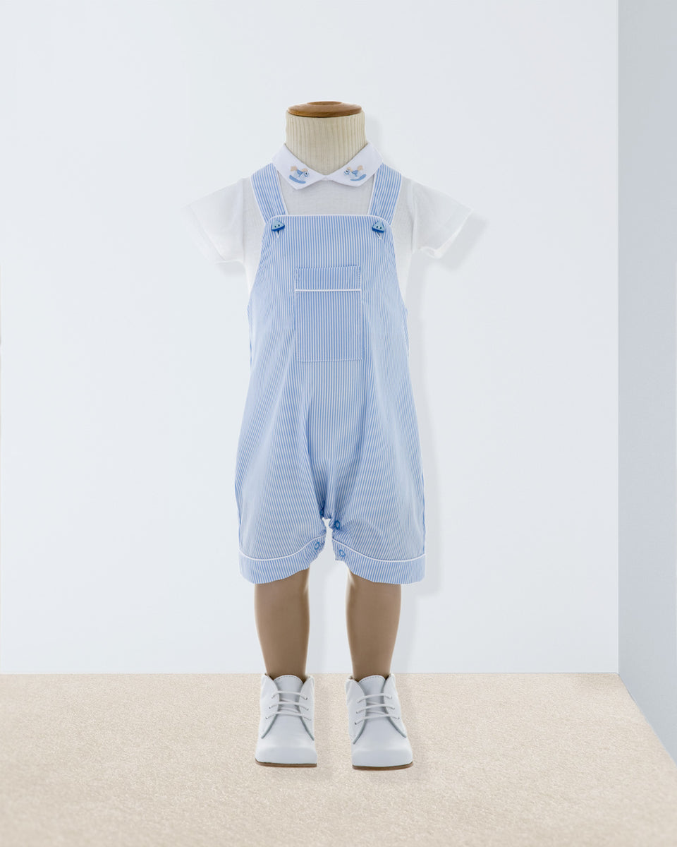 Regatta Baby Blue Pinstripe Shortall