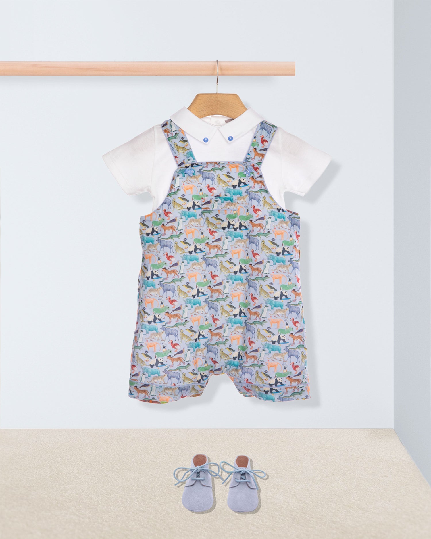 Starboard Liberty Blue Zoo Animals Shortall