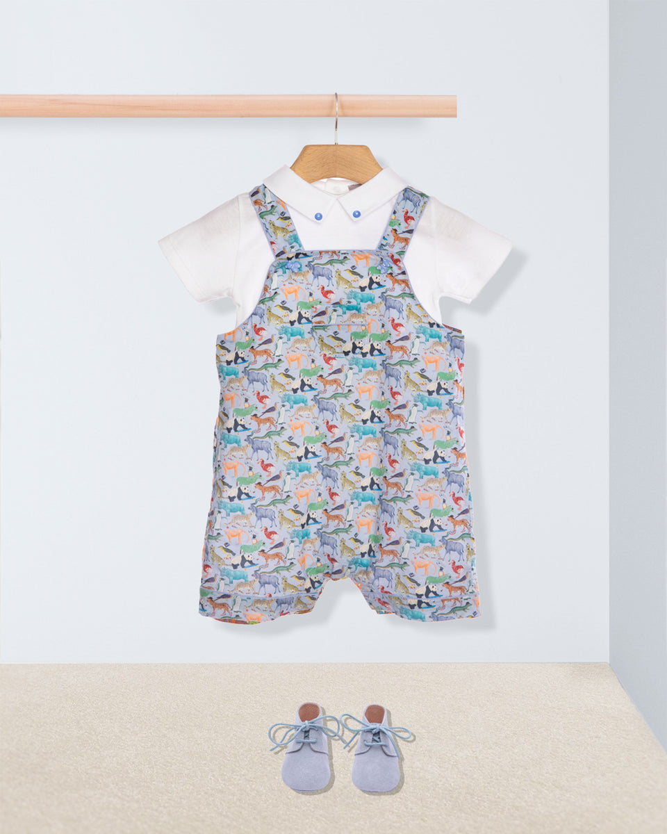 Starboard Liberty Blue Zoo Animals Shortall