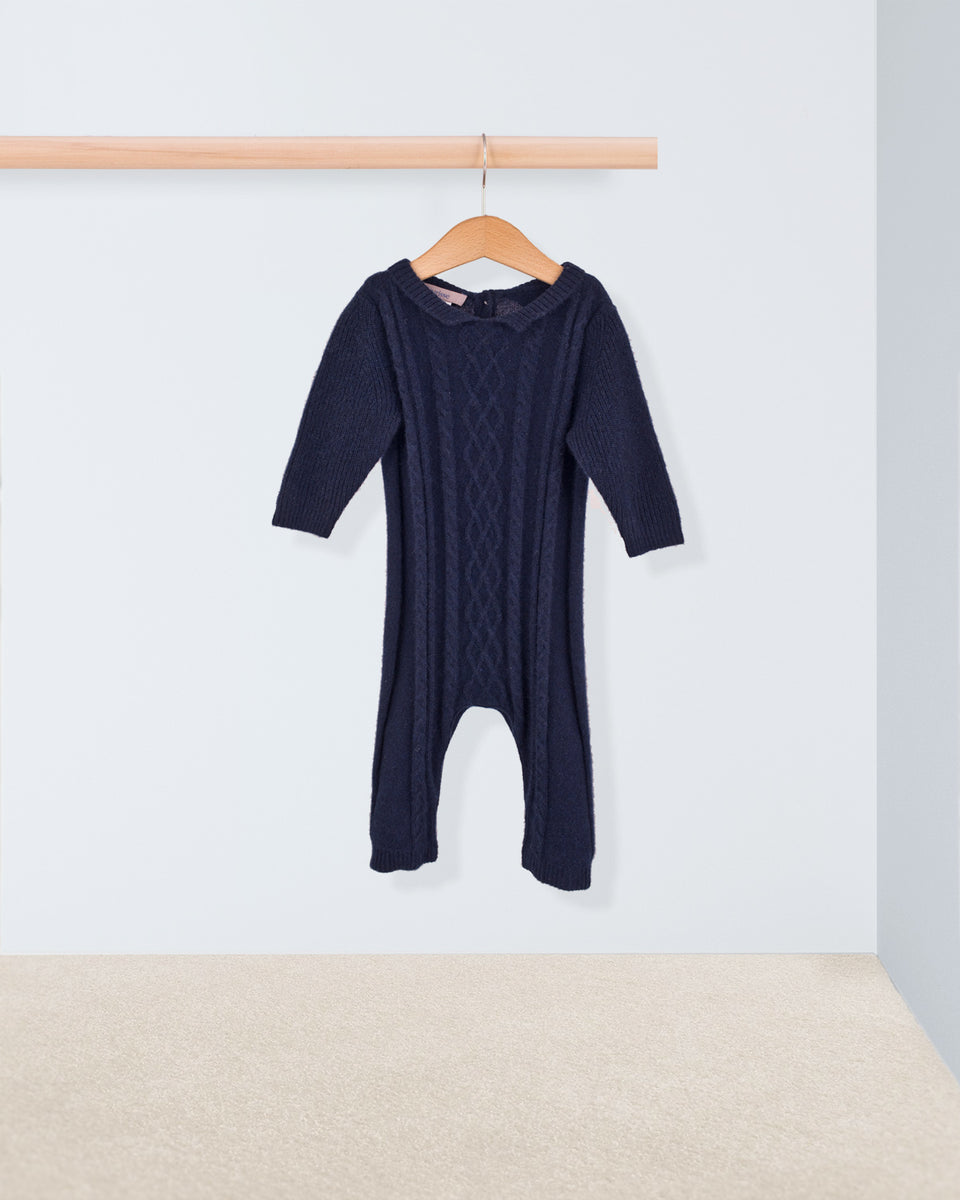 Winston Navy Cashmere Knit