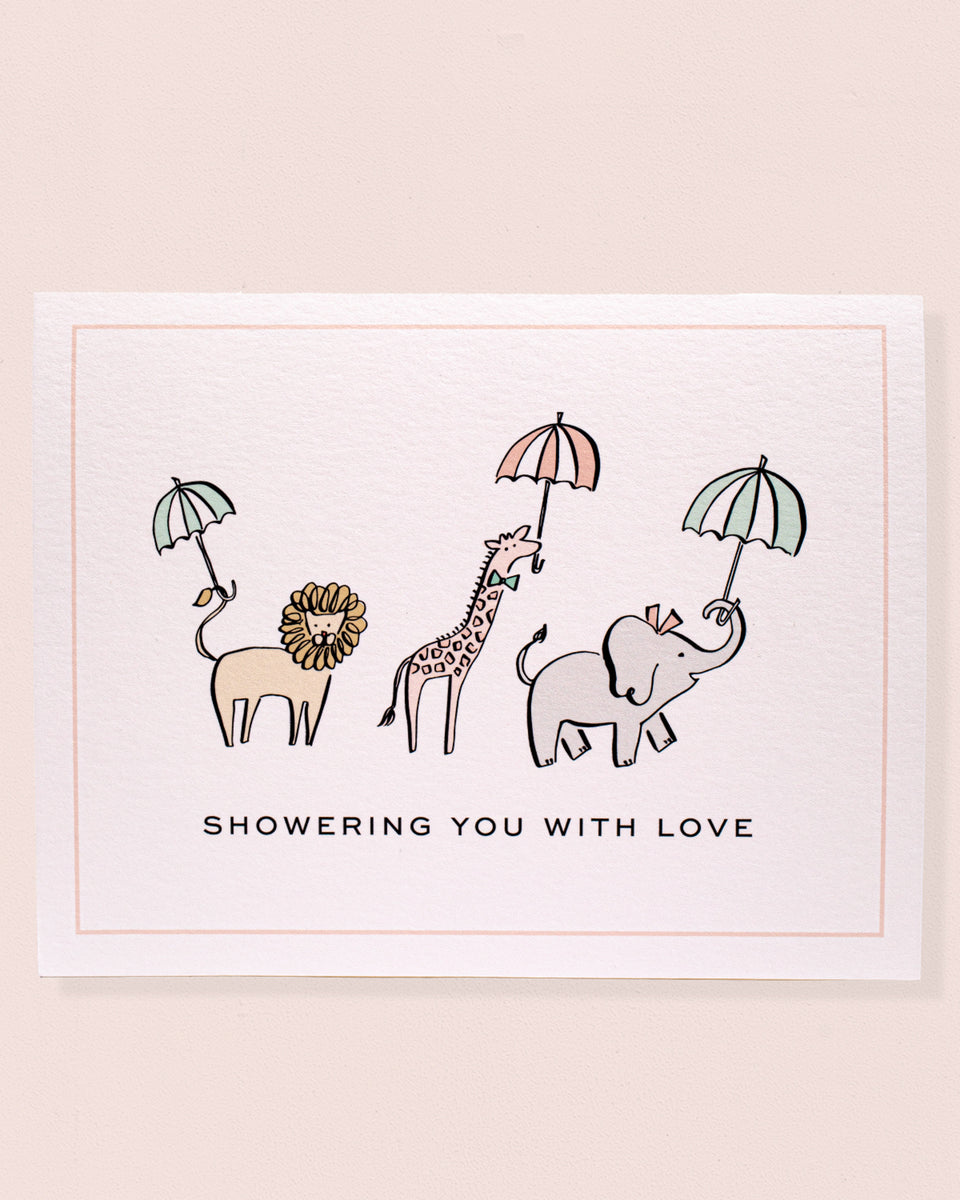Baby Shower Safari Gift Card