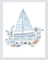 Ahoy, It's a Boy Gift Card