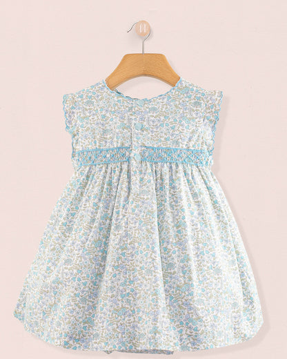 Baby Amelie Garden Blue Set - Baby Dress