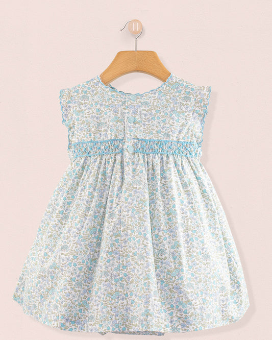 Baby Amelie Garden Blue Set - Baby Dress