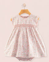 Baby Amelie Garden Pink Dress Set