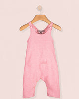 Aspen Candy Mélange Cotton Knit Overall