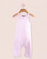 Aspen Pink Cotton Knit Overall
