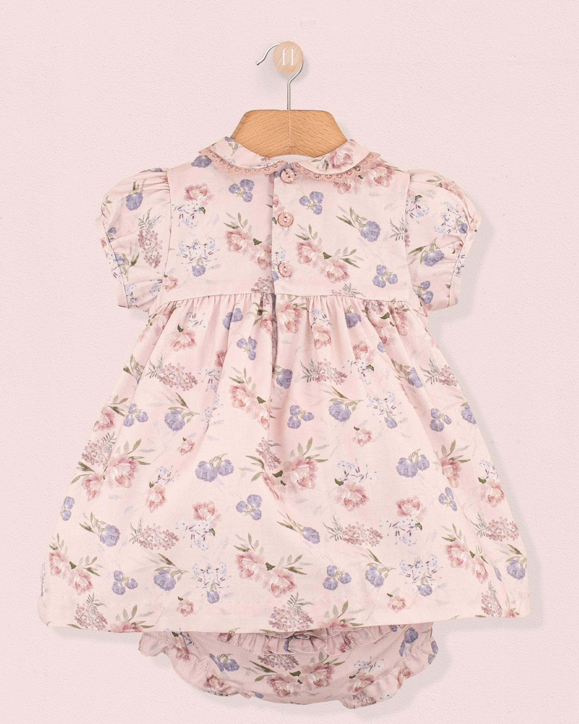 Baby Victoria French Mauve Set - Baby Dress