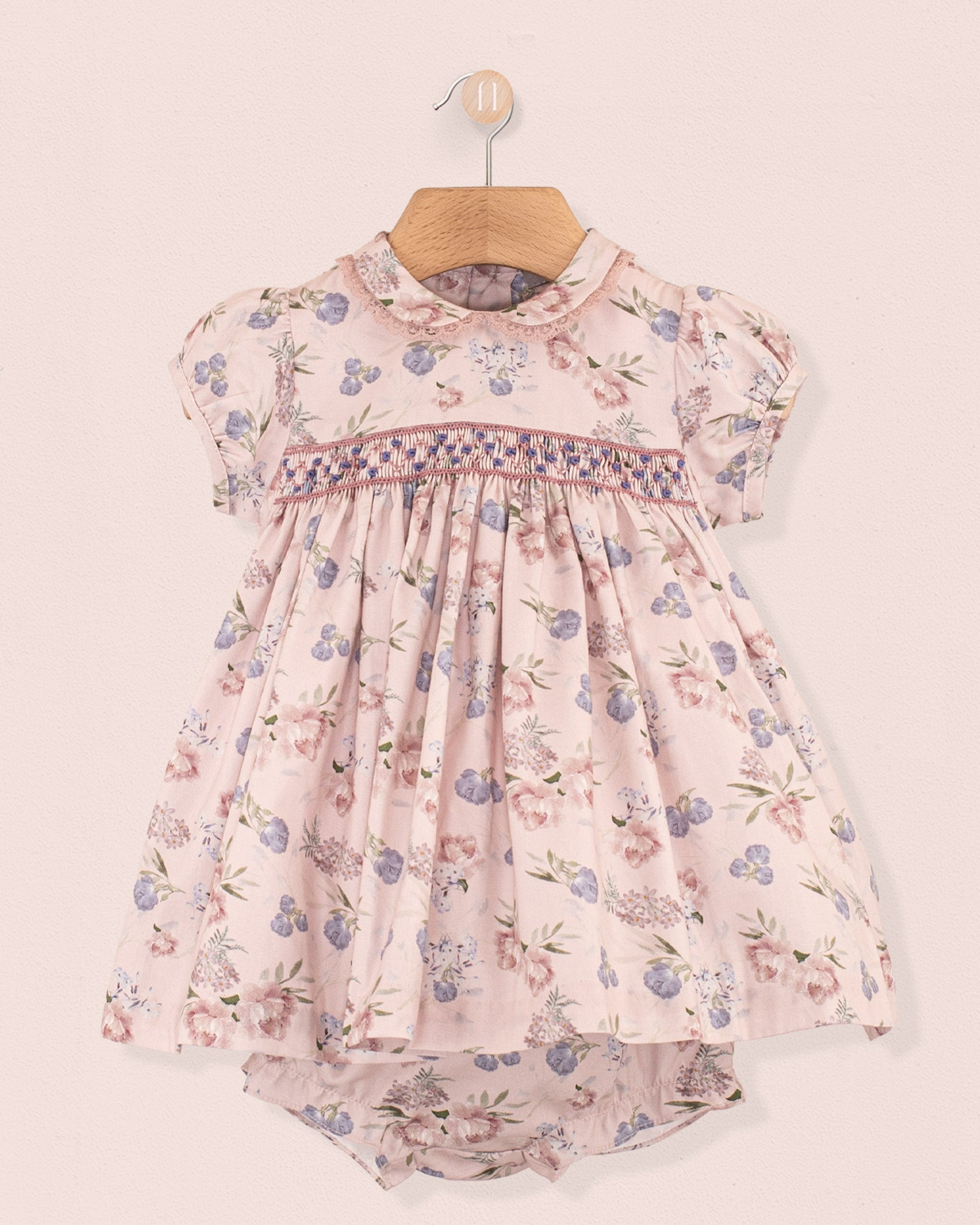 Baby Victoria French Mauve Set - Baby Dress