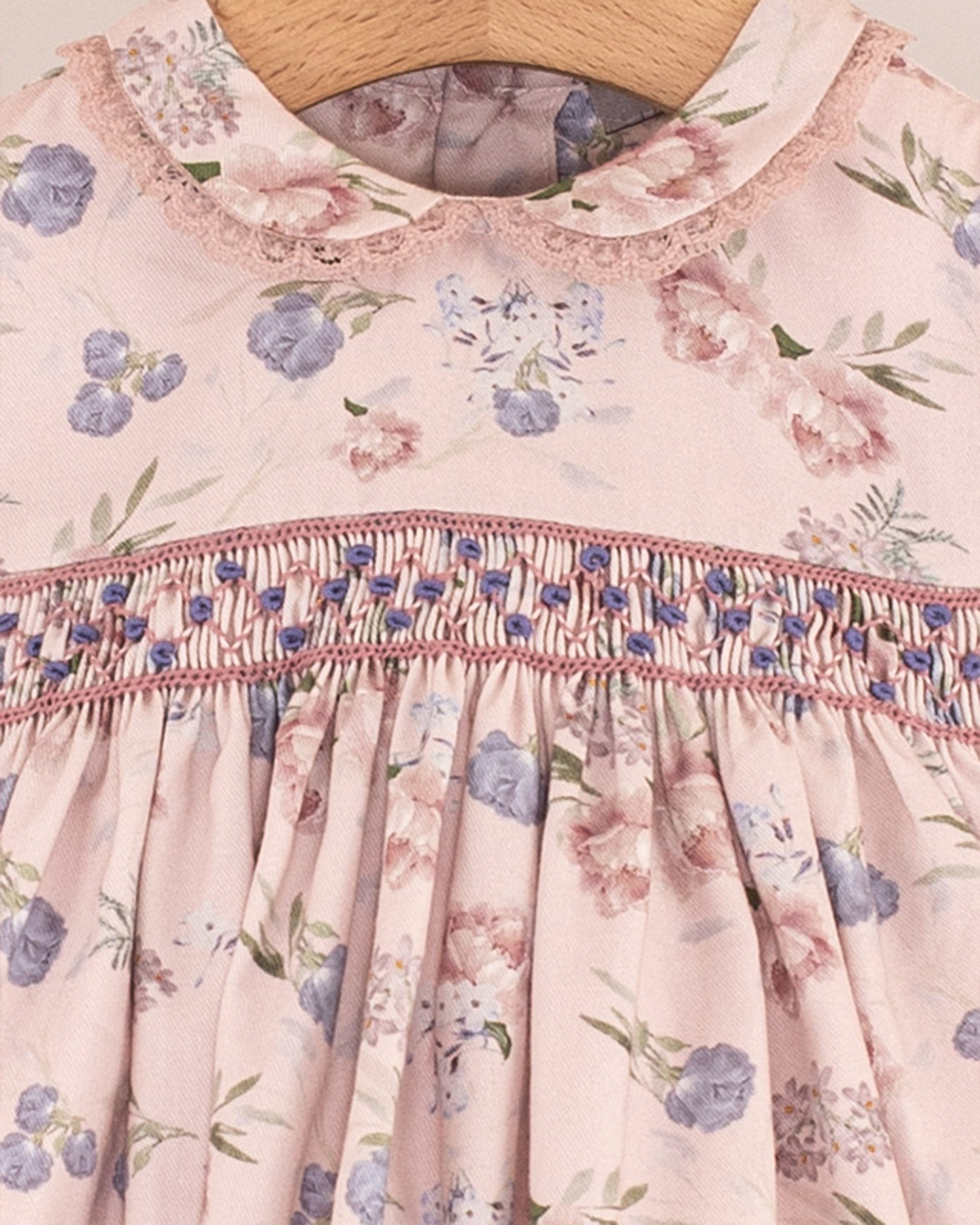 Baby Victoria French Mauve Set - Baby Dress