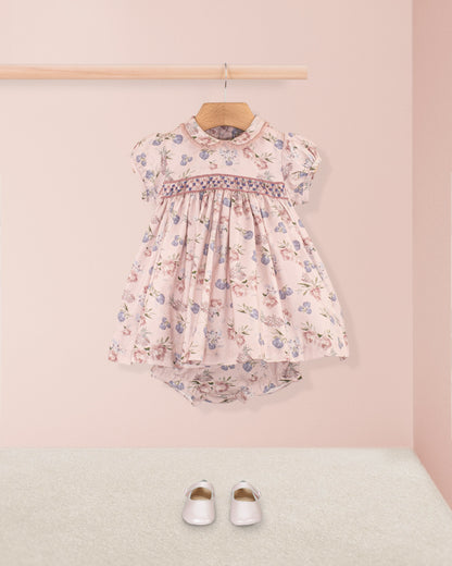 Baby Victoria French Mauve Set - Baby Dress