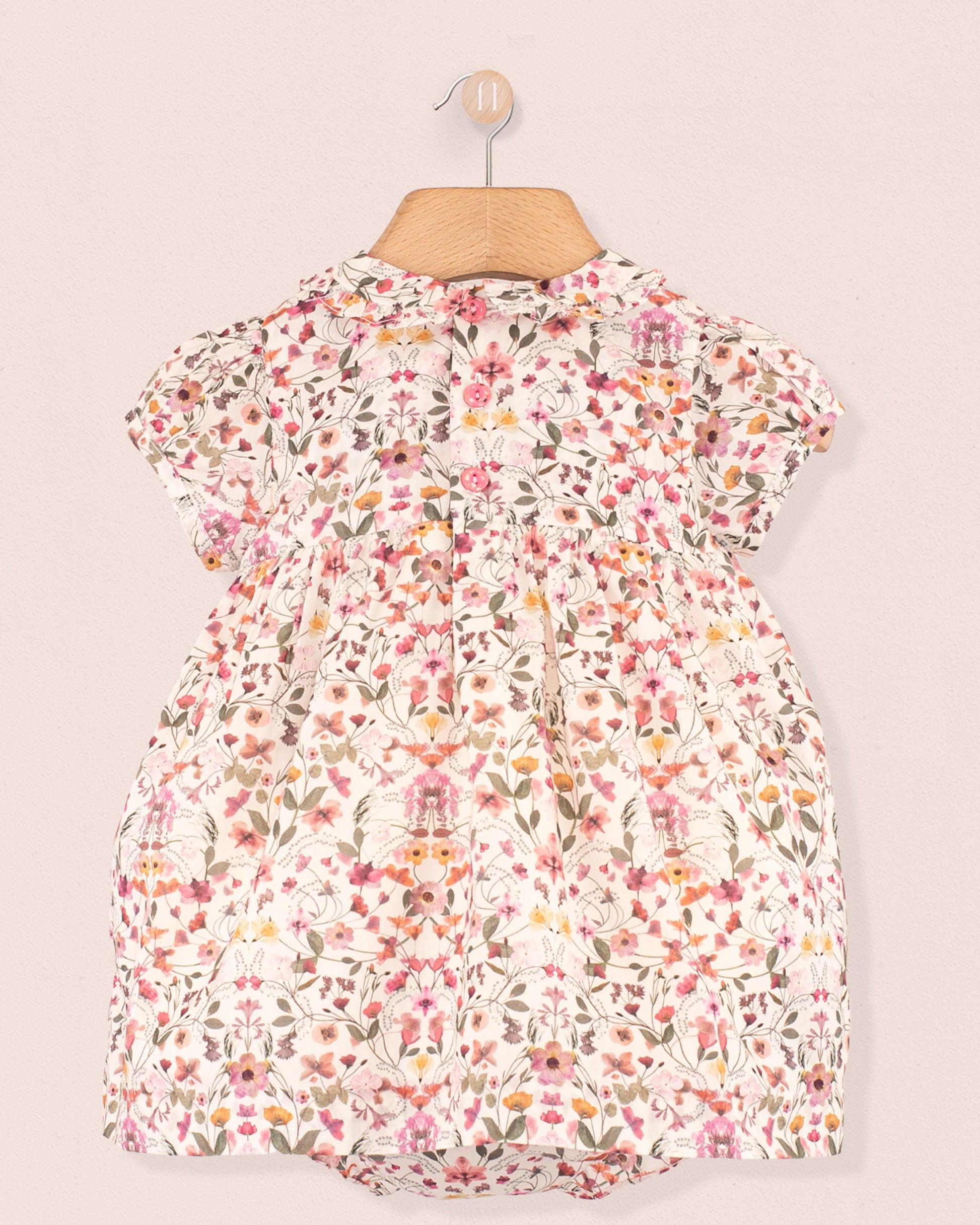 Baby Victoria Liberty Aurora Pink Set - Baby Dress