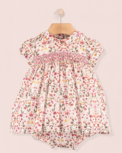 Baby Victoria Liberty Aurora Pink Set - Baby Dress