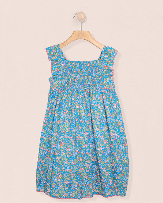 Bali Liberty Hedgerow Blue Dress - Dress