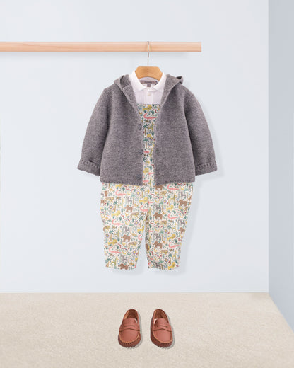 Bear Liberty Louie's Jungle Beige Overall - Romper