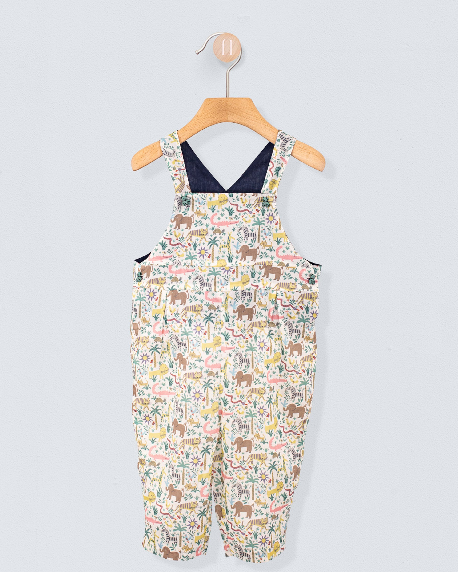Bear Liberty Louie's Jungle Beige Overall - Romper