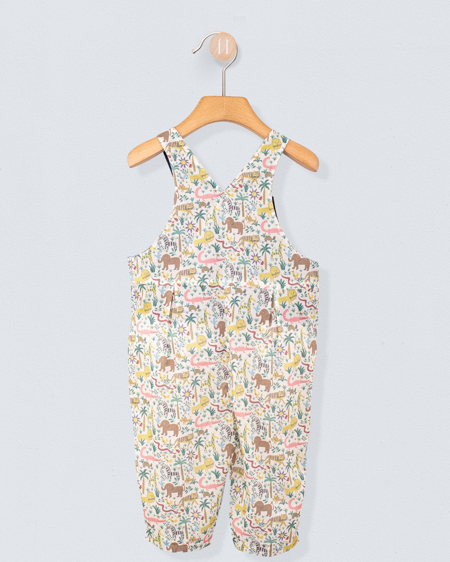 Bear Liberty Louie's Jungle Beige Overall - Romper