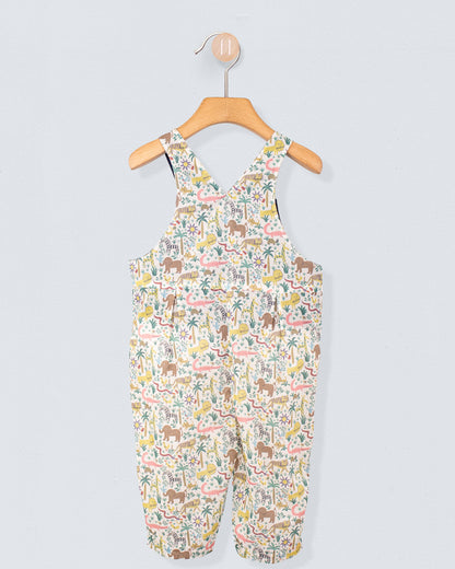Bear Liberty Louie's Jungle Beige Overall - Romper